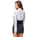 Belle Poque Mujer Confortable Modal Blanco Manga Larga Bolero Modal Bolero Shbug BP000114-2